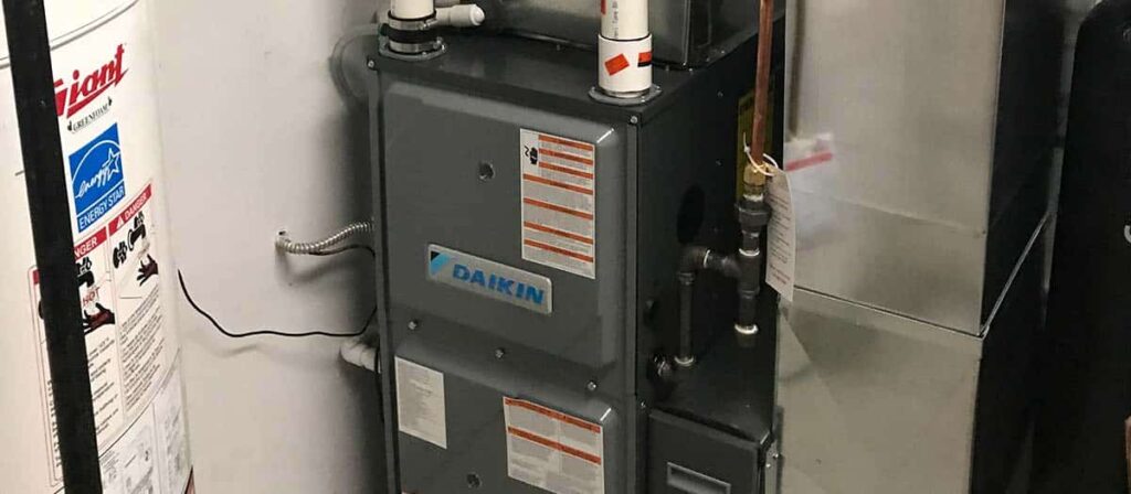 A cracked heat exchanger is never quite as obvious as the crack in the vent pipe above, but a crack of any size should be of equal concern to the health of you and your family.
