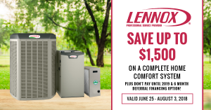 lennox summer promotion waterloo kitchener cambridge guelph