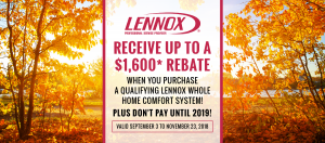 Lennox promotion