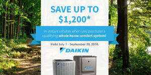 Daikin summer promotion