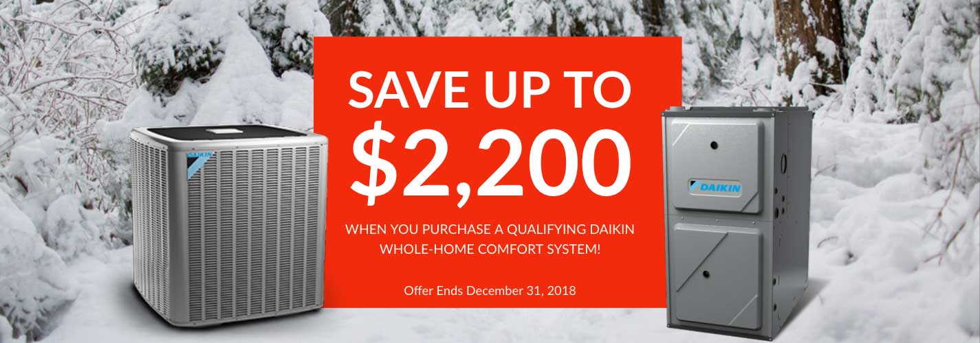 Daikin Fall Promotion