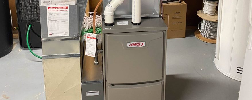 a brand new furnace