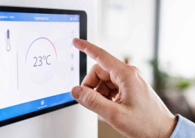 furnace fan on